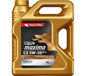 Petrol Ofisi Maxima CX 5W-30 - 4 Litre Tam Partiküllü Motor Yağı