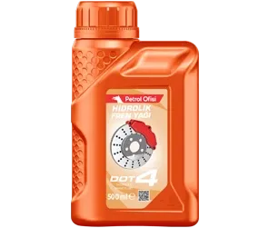 Petrol Ofisi Hidrolik Fren Hidroliği Dot 4 500ML Fren Ve Hidrolik Yağı