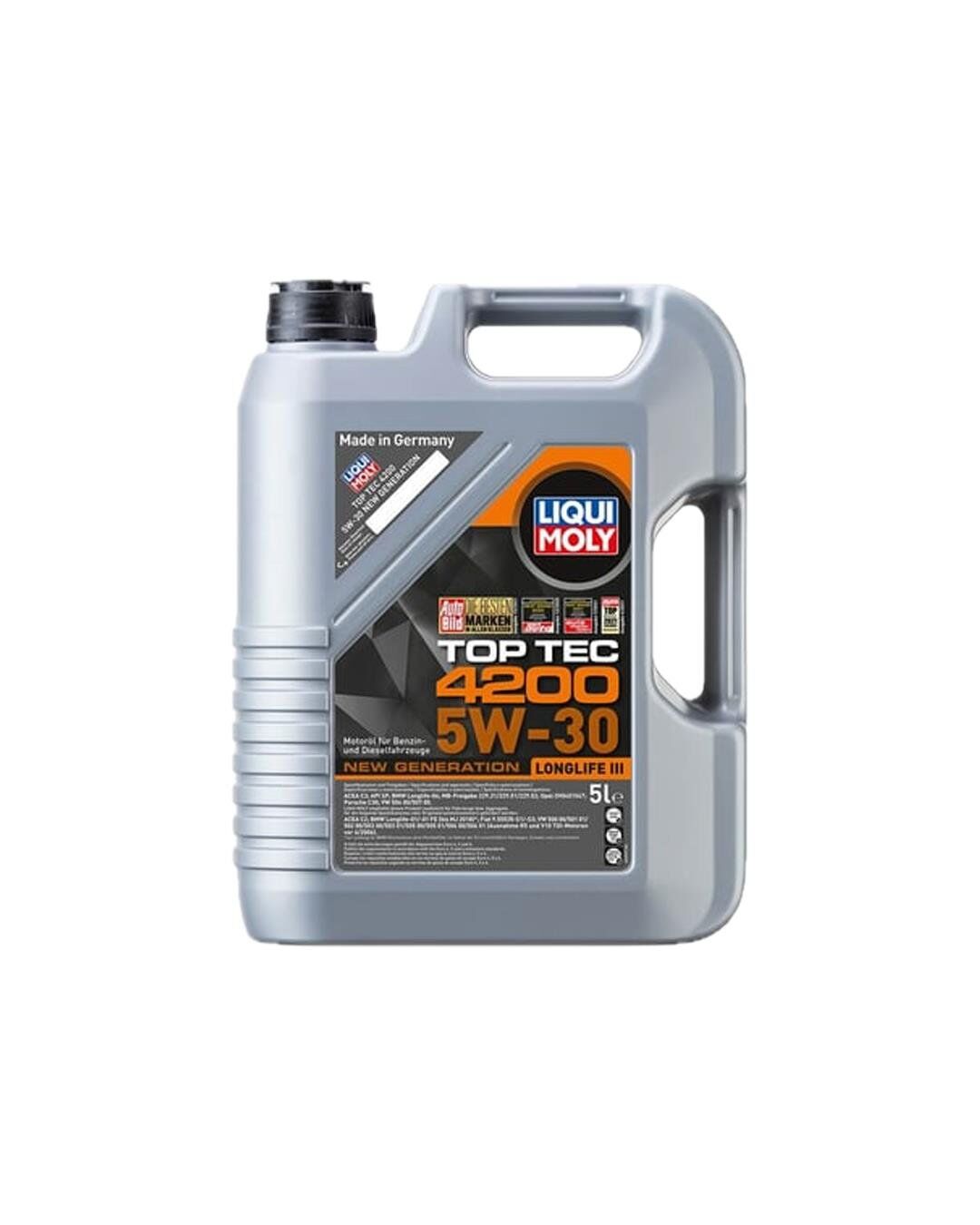 LIQUI MOLY ,TOP TEC 4200 5 Litre Motor Yağı (8973)