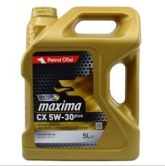 Petrol Ofisi Maxima CX 5W-30 5 Litre - Tam Partiküllü Motor Yağı