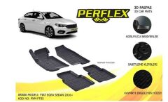 Fiat Egea  Havuz Paspas Takımı 3D