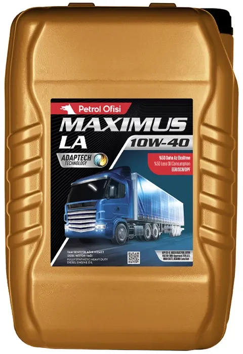 Petrol Ofisi Maximus LA 10W-40 - 20 Litre Motor Yağı