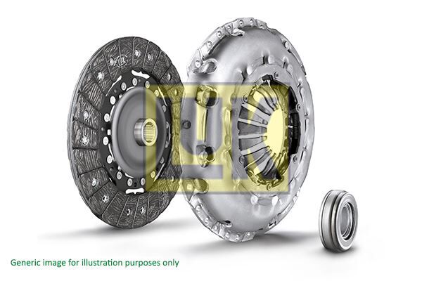 DEBRIYAJ SETI + RULMAN BMW M43 N42 N45 E46 97>06 Z3 E36 98>03 LUK 623317800